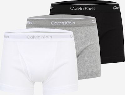 Boxer trumpikės iš Calvin Klein Underwear, spalva – margai pilka / juoda / balta, Prekių apžvalga