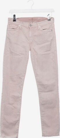 7 for all mankind Pants in S in Pink: front