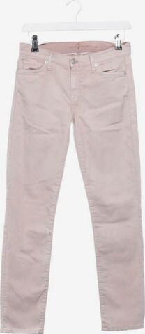 7 for all mankind Hose S in Pink: predná strana