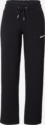 Pantalon 'Pici' ELLESSE en noir : devant