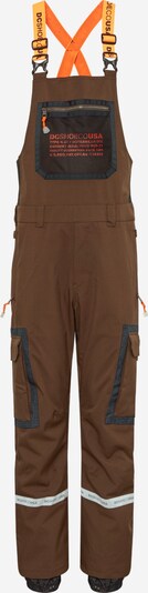 DC Shoes Sporthose 'REVIVAL' in khaki / orange / schwarz, Produktansicht