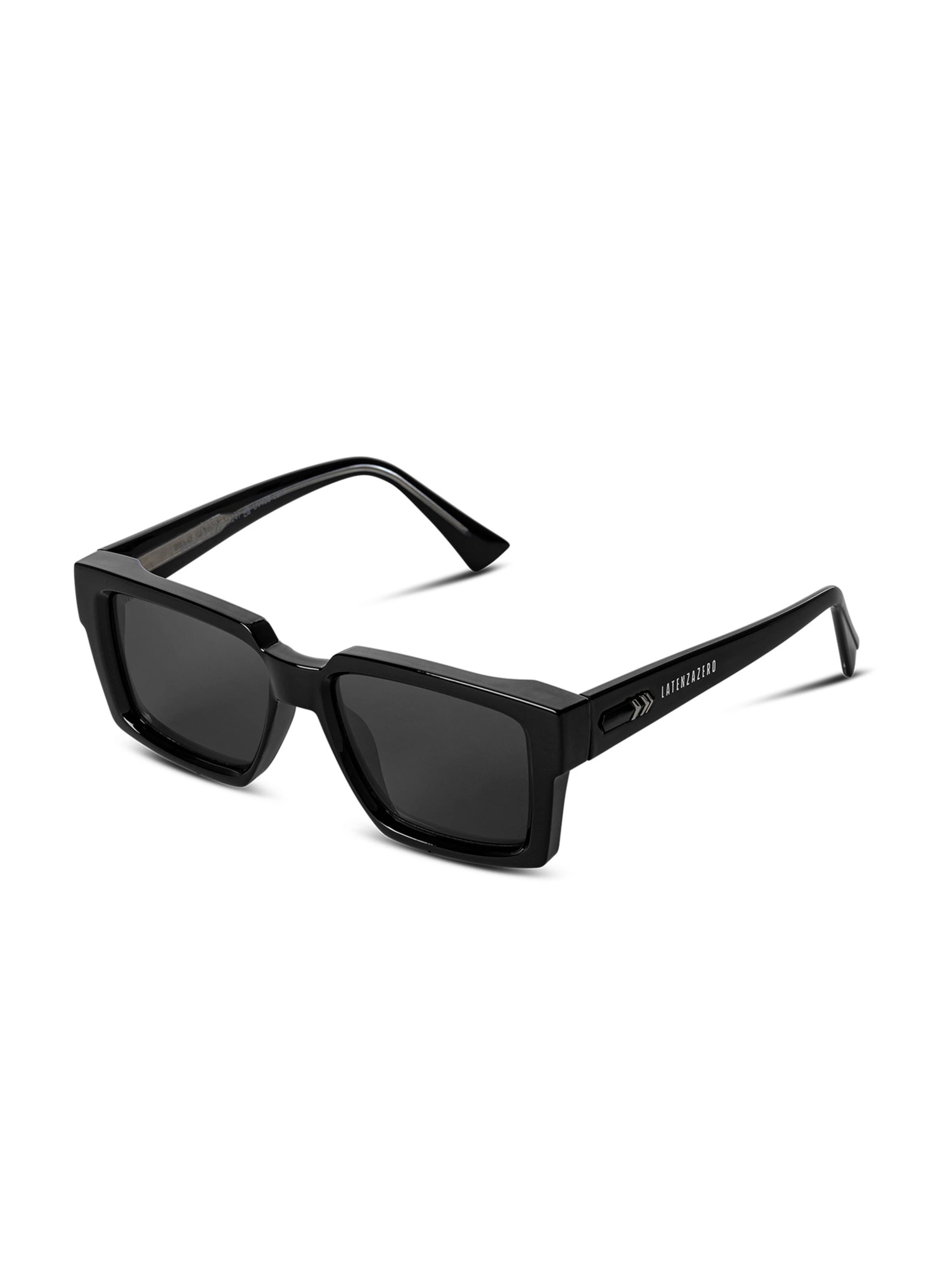 LatenzaZero Sunglasses 'Genesis Sun' in Black: front
