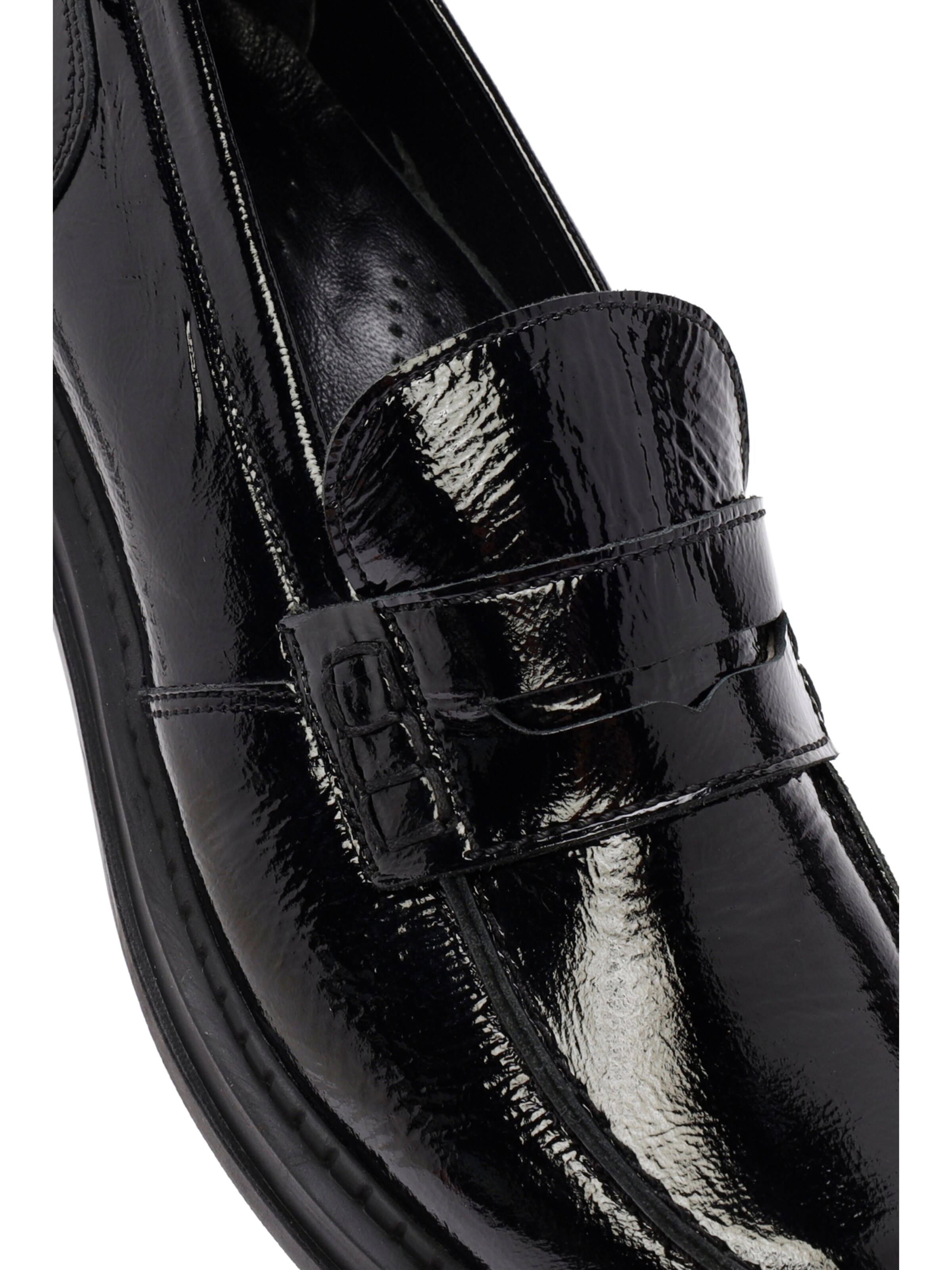 Derimod Slipper in Schwarz