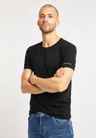 T-Shirt 'Henderson' BRUNO BANANI en noir : devant