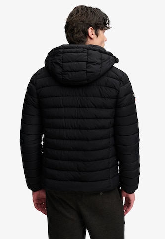 Superdry & Co Prechodná bunda 'Fuji' - Čierna