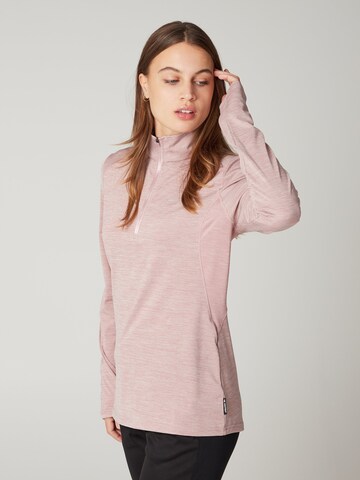 PROTEST Athletic Sweatshirt 'PRTSENNA' in Pink