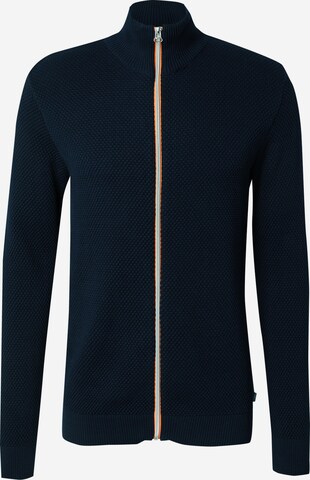 Vestes en maille 'Erik' Kronstadt en bleu : devant