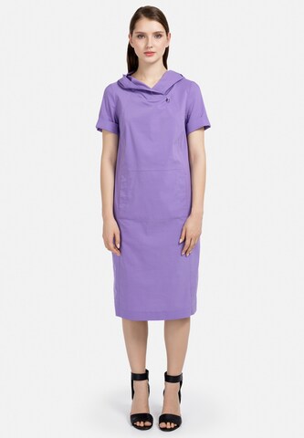 HELMIDGE Dress in Purple: front