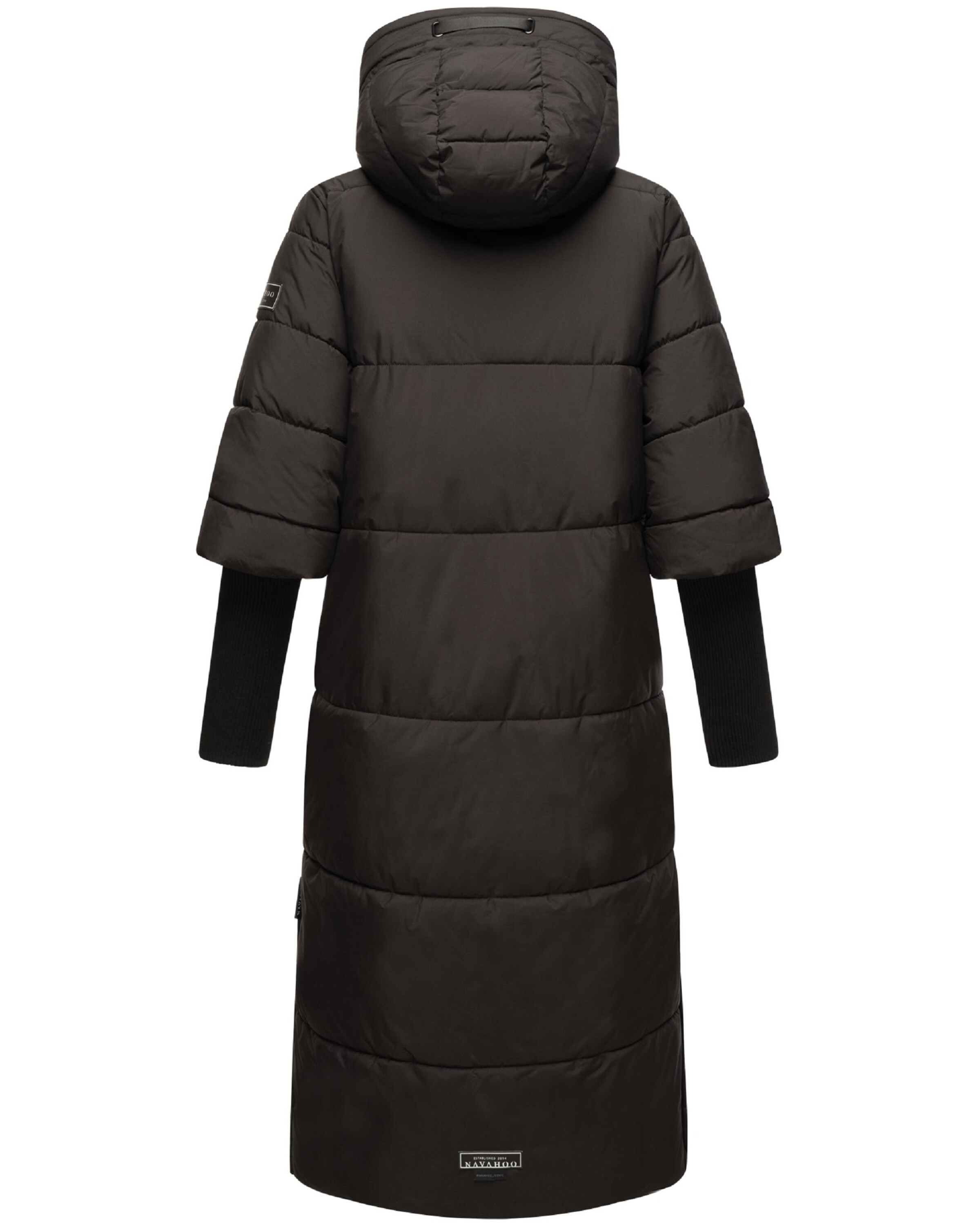 melns NAVAHOO Ziemas mētelis 'Ciao Miau XIV'