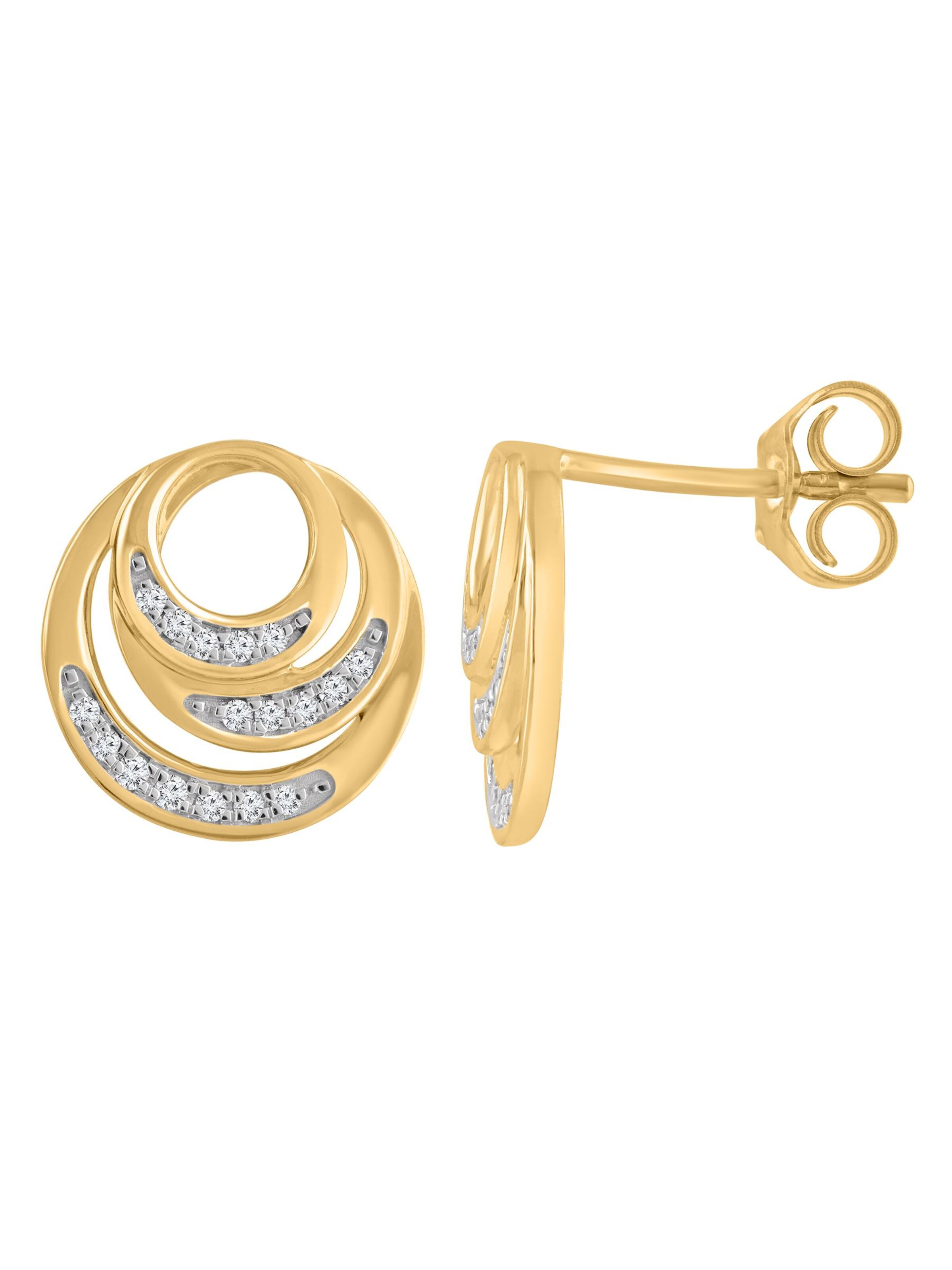 Diamant Exquis Earrings in Gold