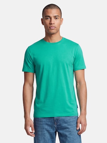 salzhaut T-Shirt 'Diek' in Blau: Vorderseite