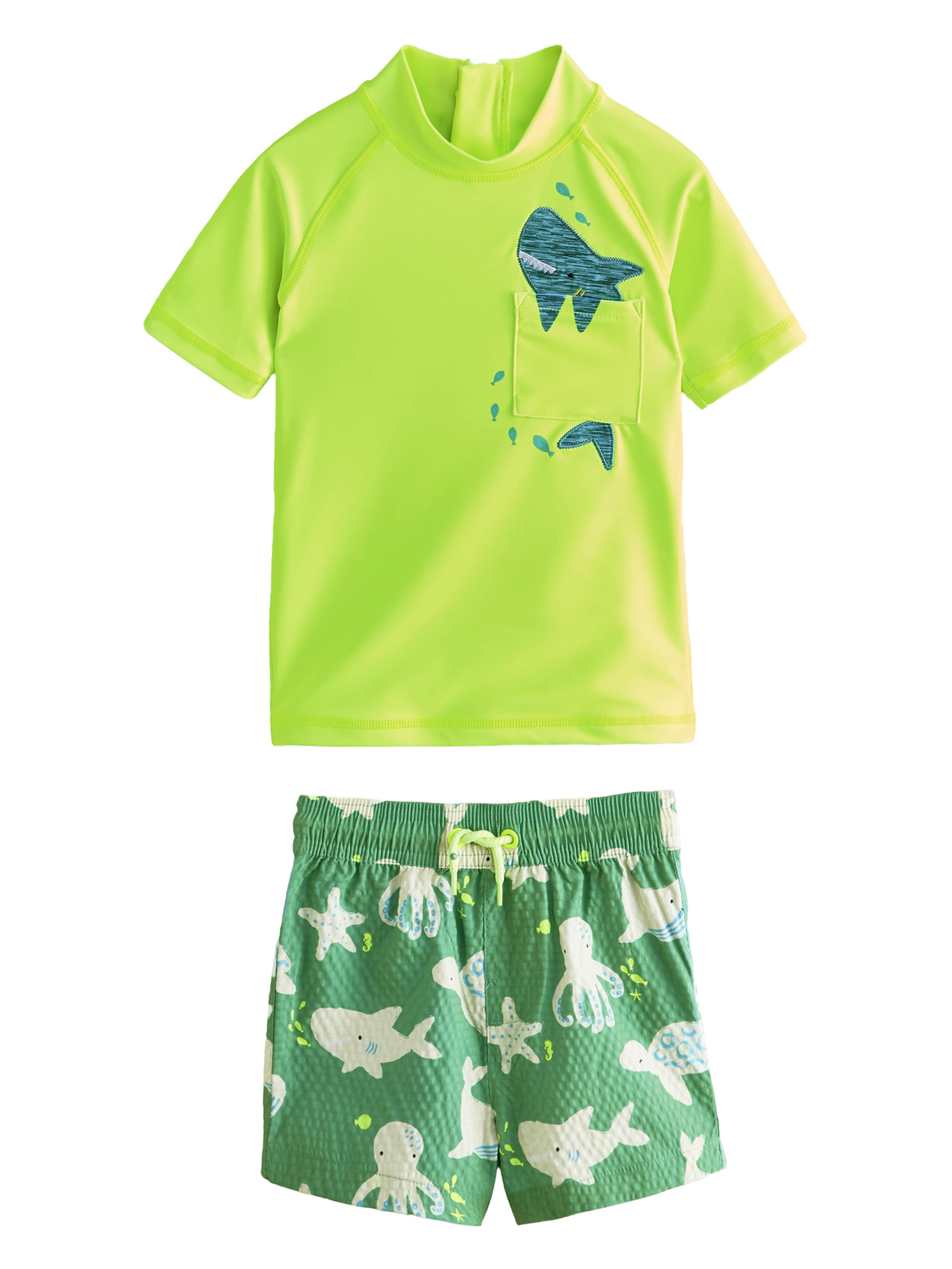 Protezione dai raggi UV di Next in verde: frontale