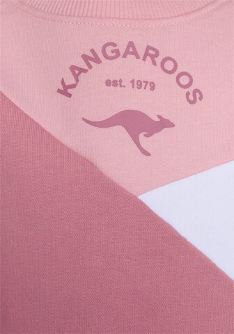 KangaROOS Sweatshirt in Pink