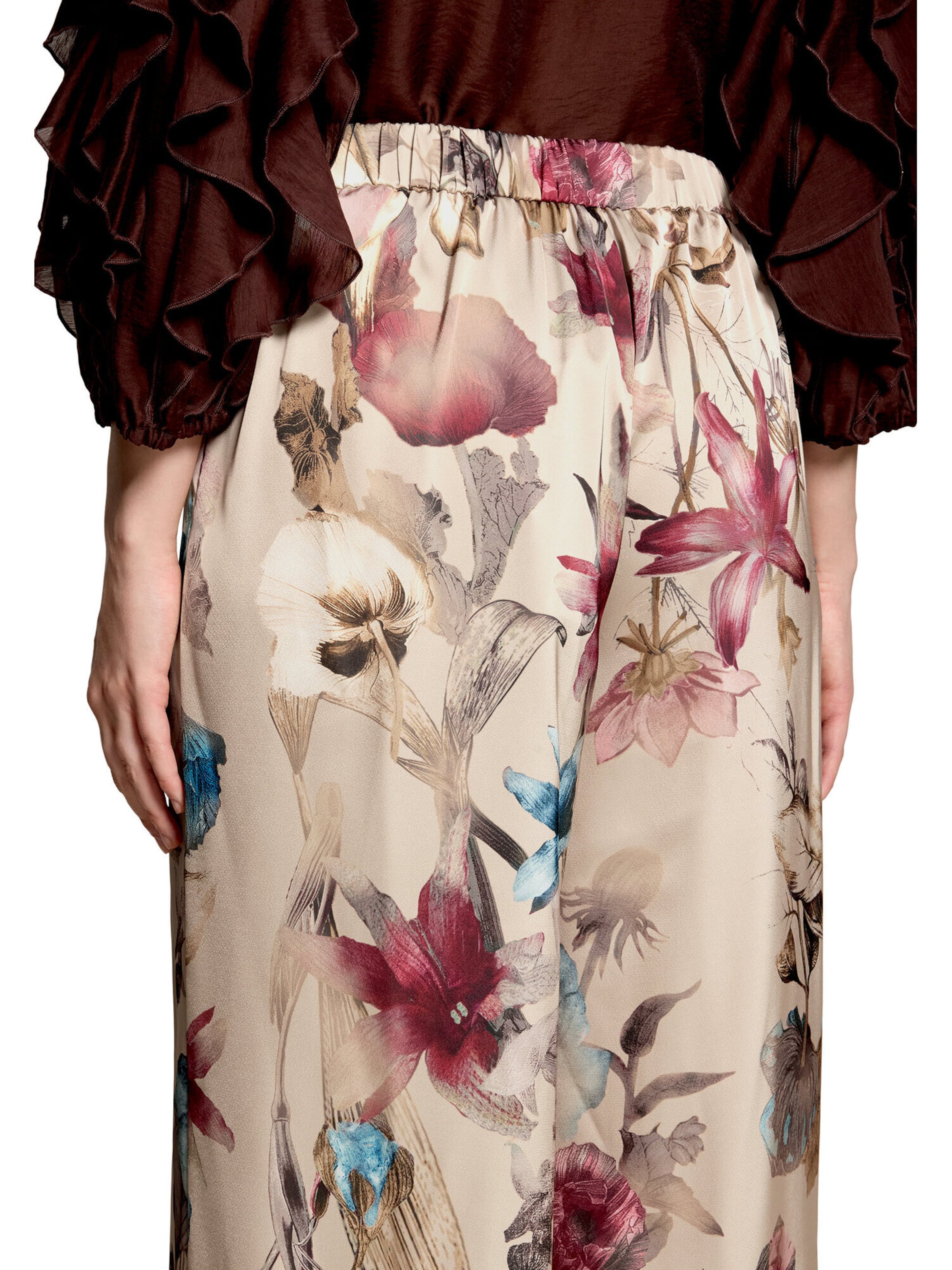 Wide Leg Pantalon Vera Mont en marron