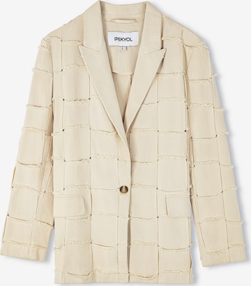 Blazer Ipekyol en beige : devant