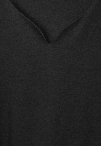 STREET ONE Majica | črna barva