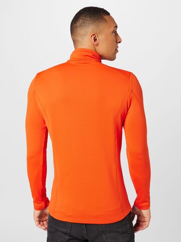 oranžinė JACK WOLFSKIN Sportinio tipo megztinis 'Kolbenberg'