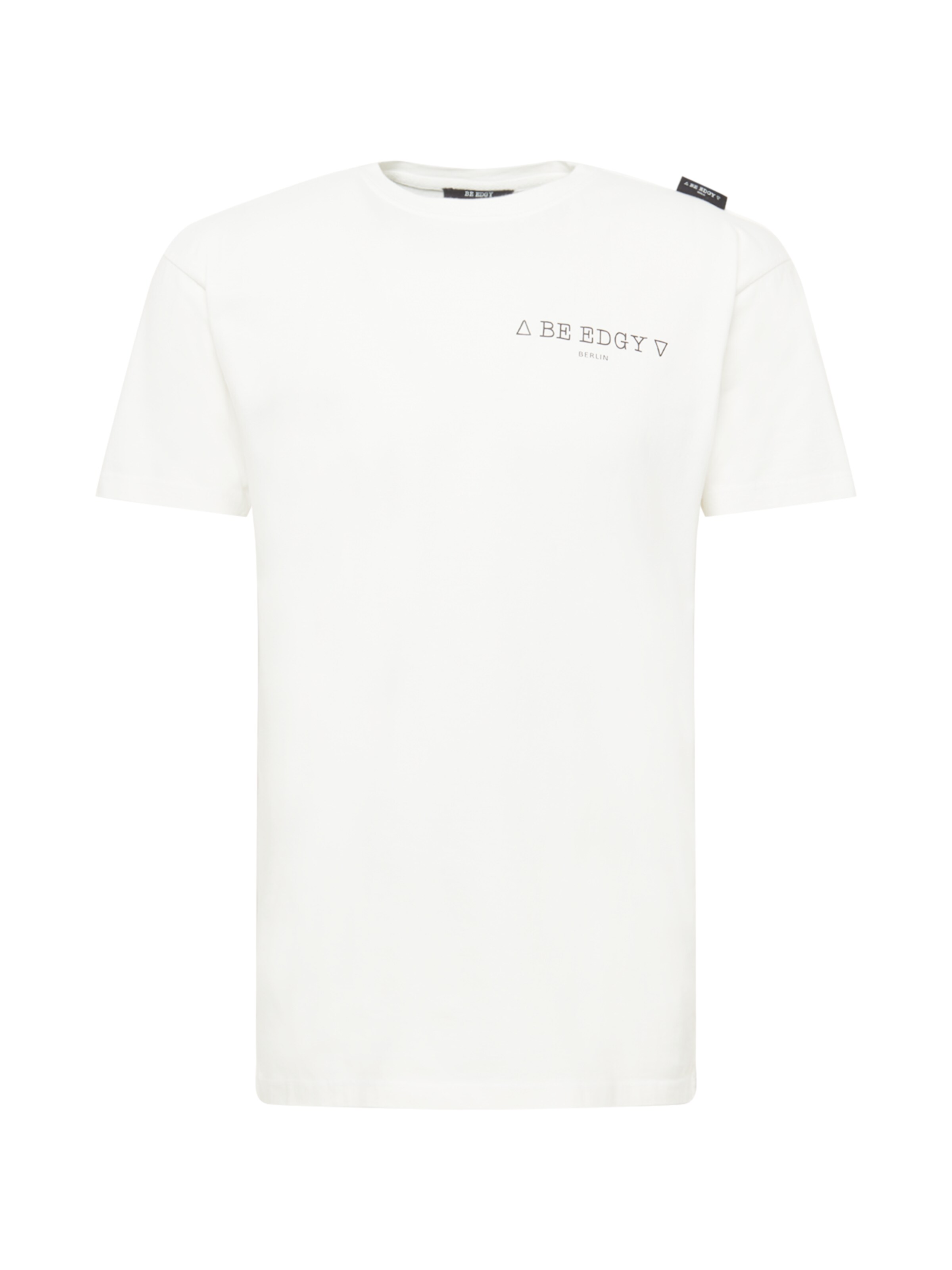 Männer Shirts BE EDGY T-Shirt 'Paulus' in Weiß - QT76072 Männer Shirts BE EDGY T-Shirt 'Paulus' in Weiß - QT76072