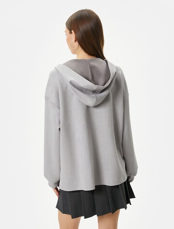 Koton Sweatvest in Grijs