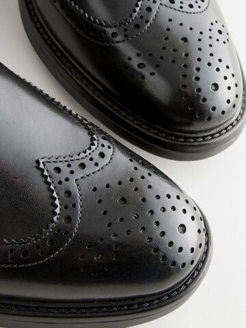 Next - Zapatos con cordón en negro