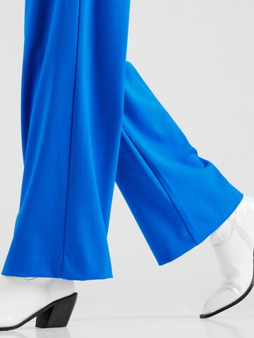 Wide Leg Pantalon 'OBJLisa' OBJECT en bleu