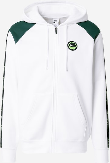 Nike Sportswear Collegetakki värissä kuusi / vaaleanvihreä / valkoinen, Tuotenäkymä