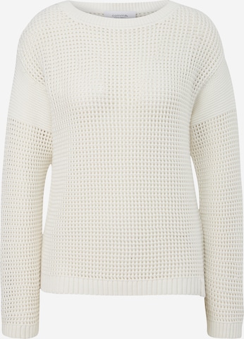 comma casual identity Sweater in White: front