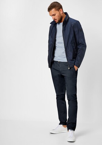 Coupe slim Pantalon chino 'Brandon' REDPOINT en bleu