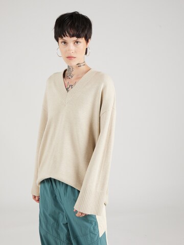 MSCH COPENHAGEN Sweater 'Odanna' in Beige: front