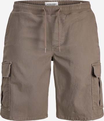JACK & JONES Cargo Pants in Grey: front