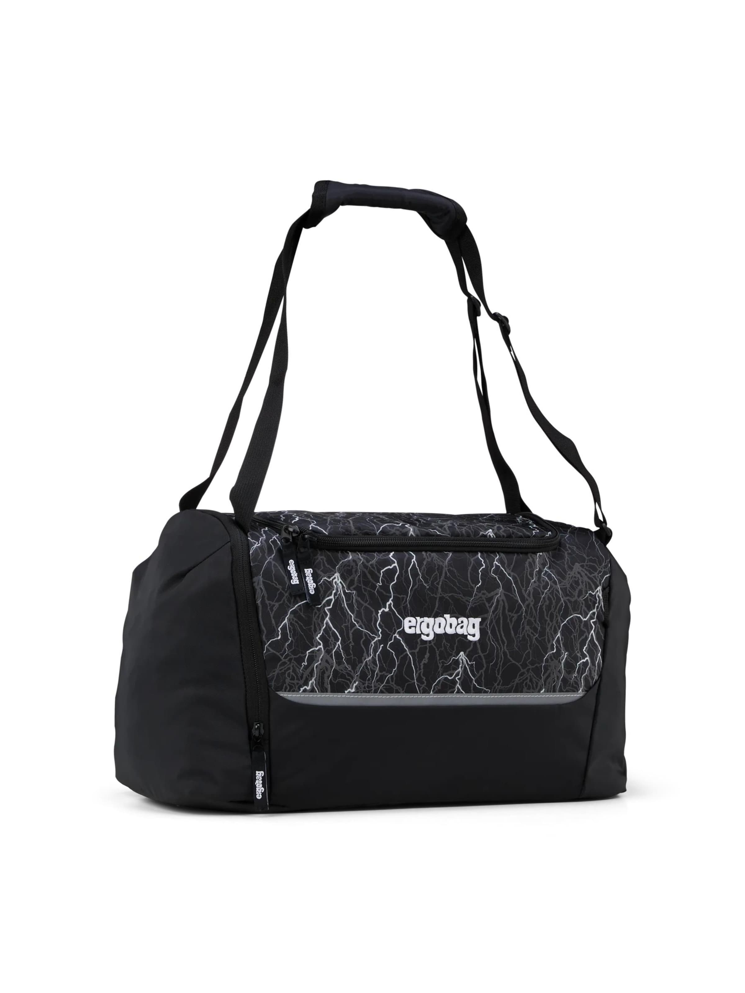 ergobag Athletic Gym Bag 'Sporttasche Sporttasche' in Black: front