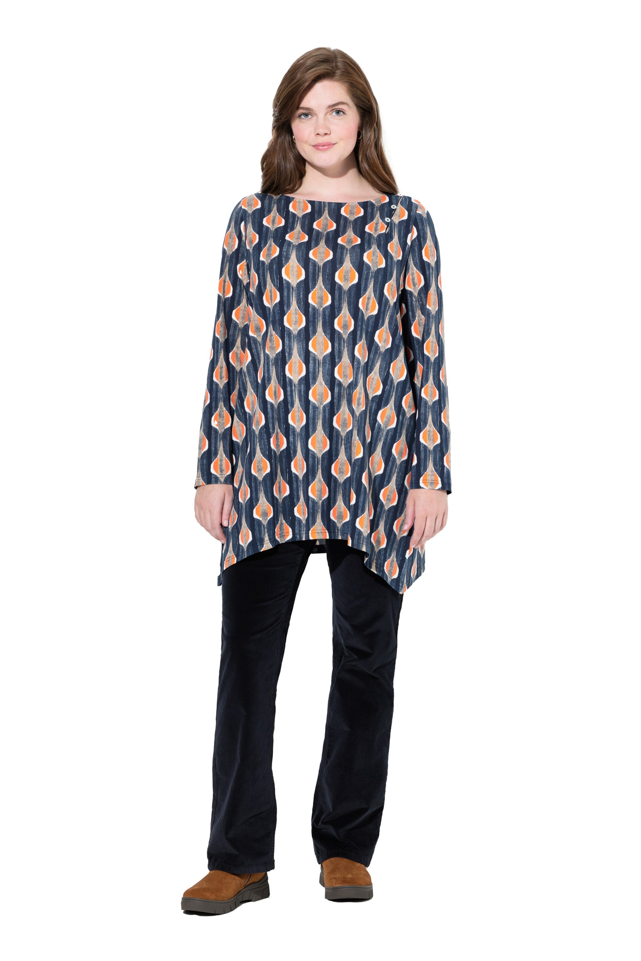 Ulla Popken Shirt in Blue