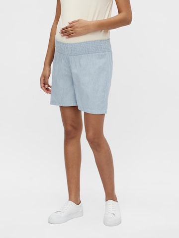 MAMALICIOUS Regular Shorts 'OLINE' in Blau: predná strana