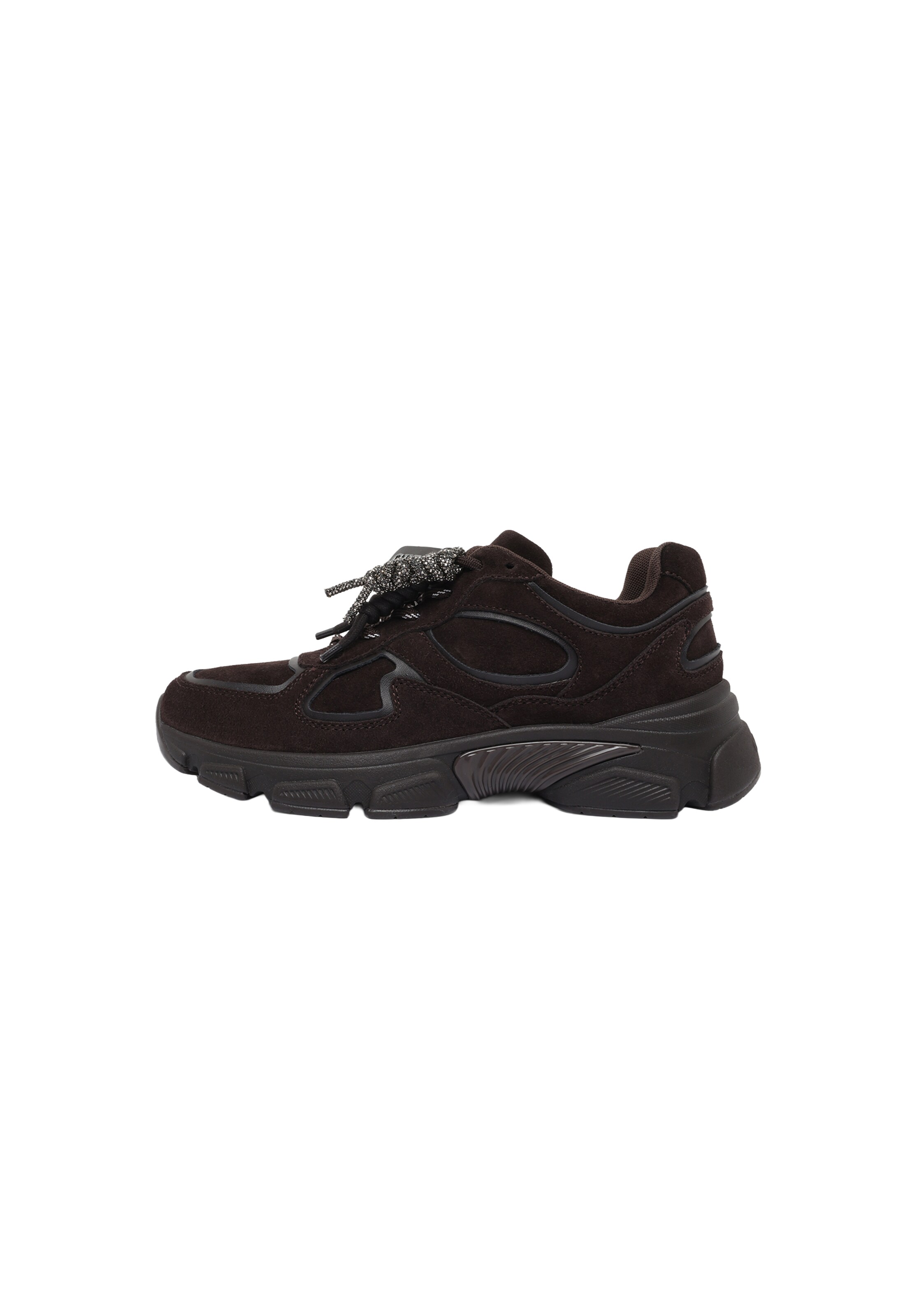 GUESS - Sapatilhas baixas em castanho: frente