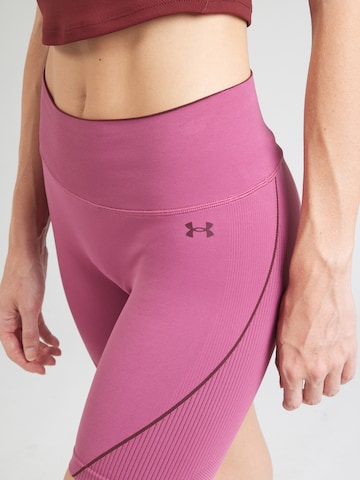 UNDER ARMOUR Skinny Sportshorts 'Vanish' in Rot
