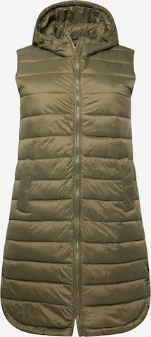 ONLY Carmakoma Vest 'MELODY' in Green: front