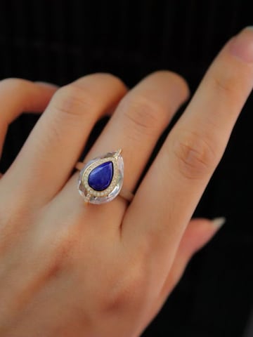Bague LanLivia en bleu