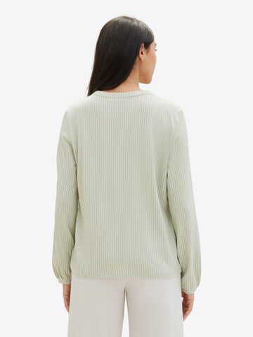 TOM TAILOR Blouse in Groen