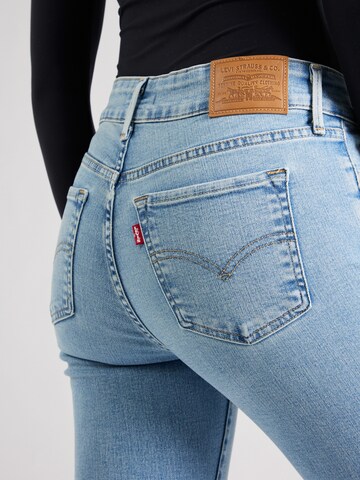 LEVI'S ® Skinny Kavbojke '711 Double Button' | modra barva