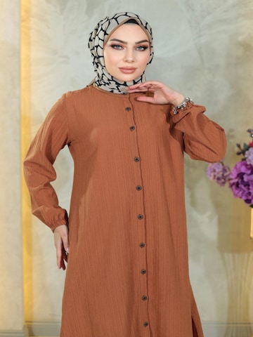 MODAMIHRAM Tunic in Brown