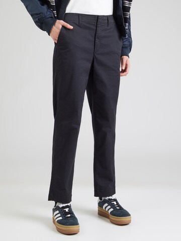 GAP Обычный Брюки-чинос 'DOWNTOWN' в Черный: спереди