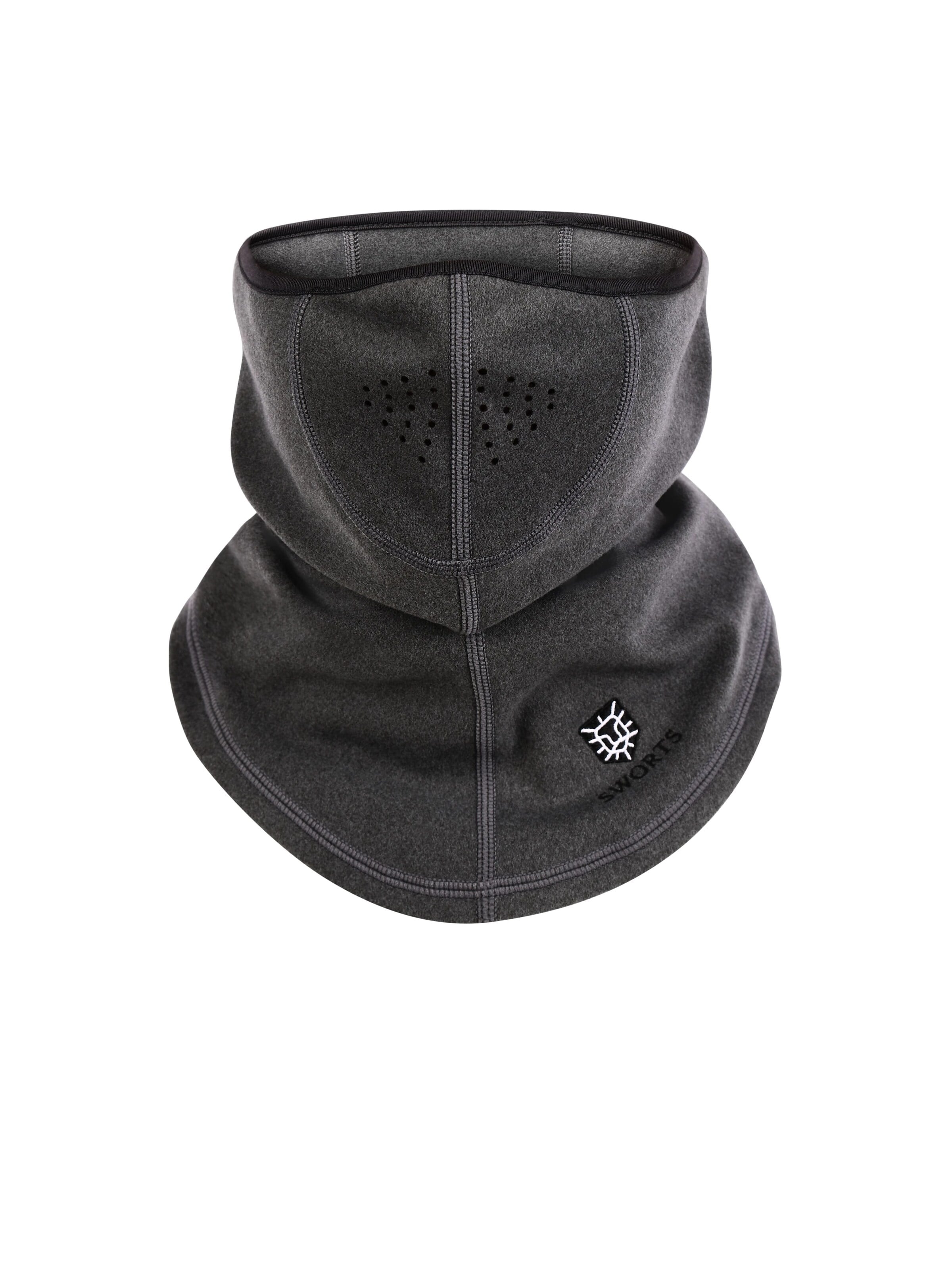 SWORTS Sports Scarf 'Thermal Neck Warmer' in Grey: front