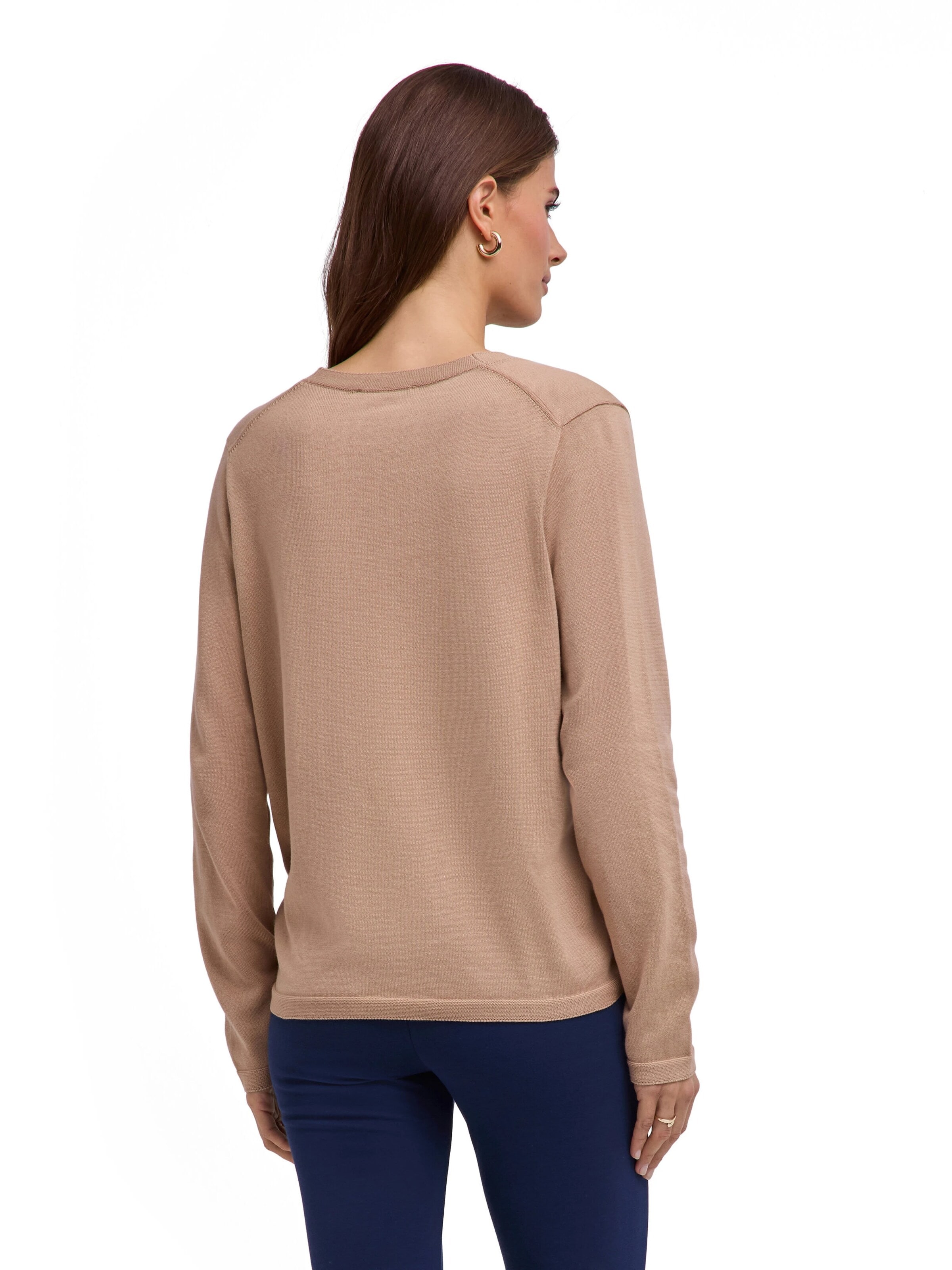 FALKE Pullover 'Cotton Knit'‌‌‌‌‌‌‌‌‌ in Beige