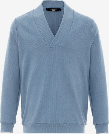 Pull-over Antioch en bleu : devant