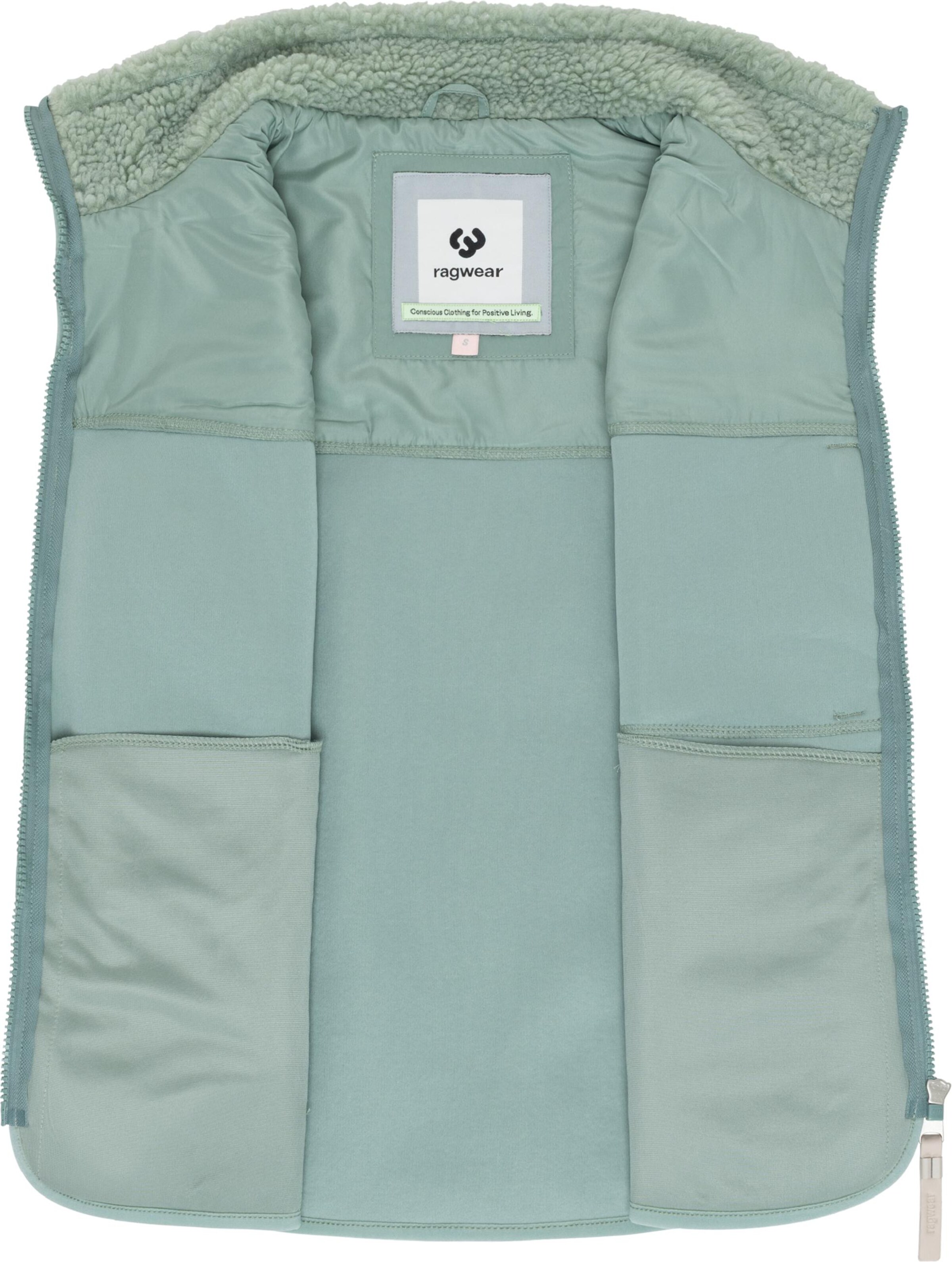 Ragwear Bodywarmer 'Junkin' in Groen