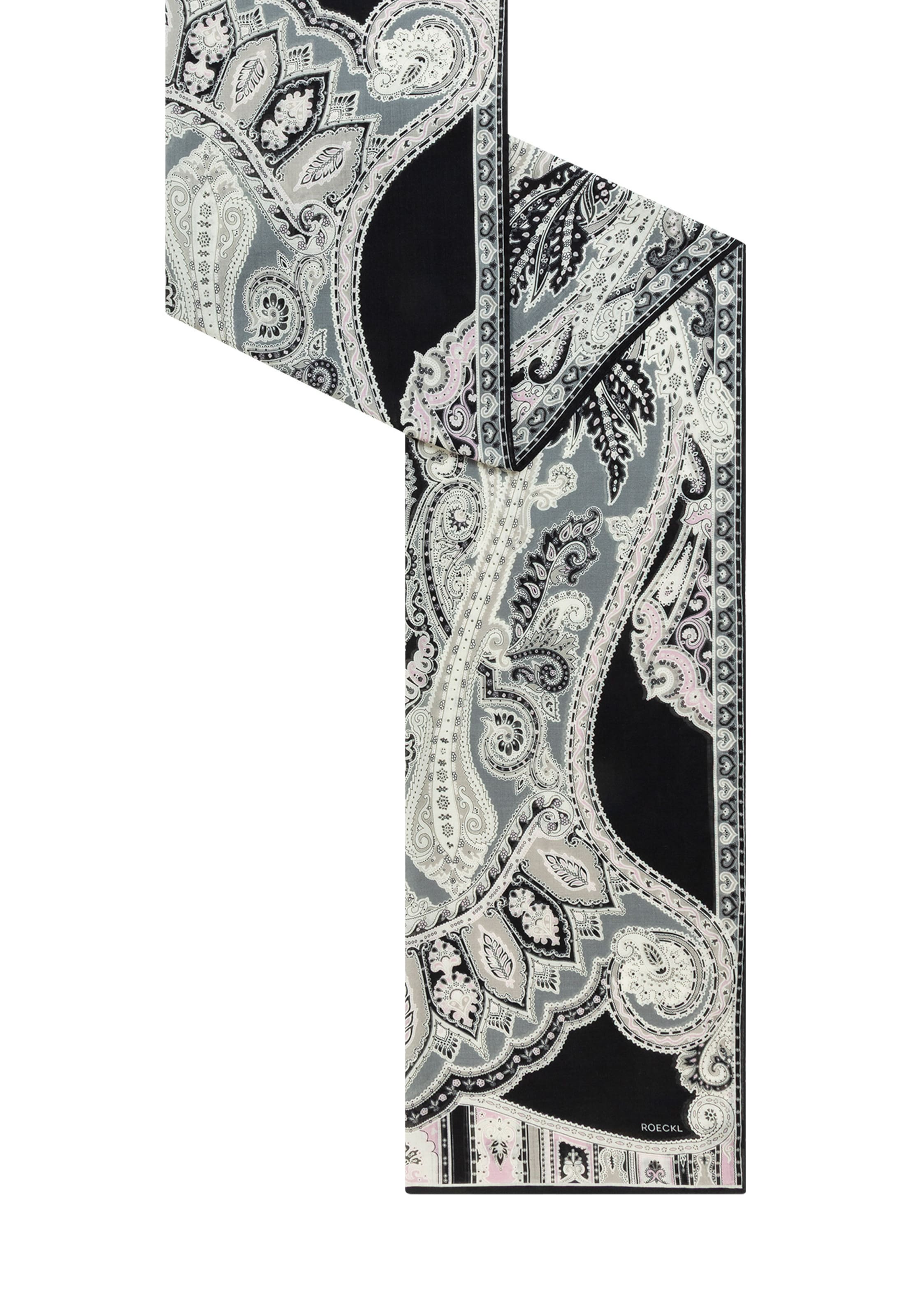 Foulard ' PORTA PAISLEY ' Roeckl en mélange de couleurs : devant
