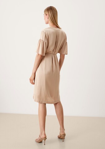 s.Oliver BLACK LABEL Jurk in Beige