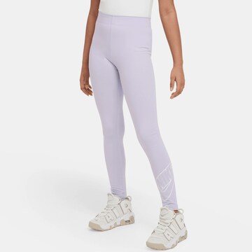 Nike Sportswear Skinny Leggings in Lila: predná strana