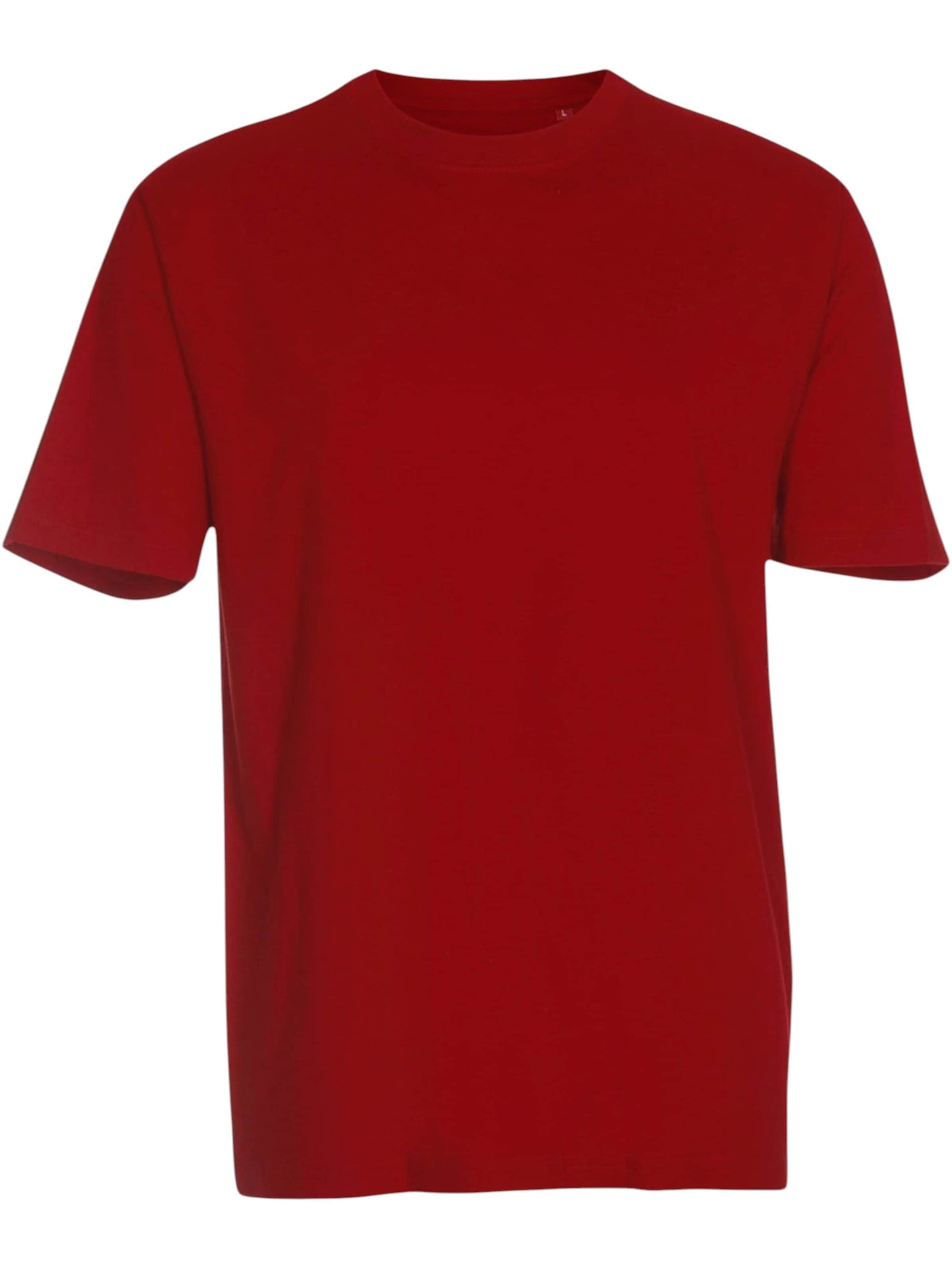 TEESHOPPEN T-Shirt in Rot: Vorderseite