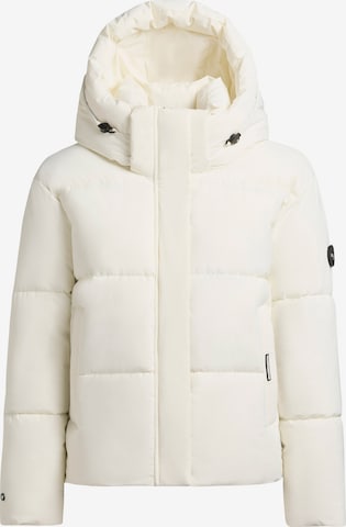 Veste d’hiver 'Devina2' khujo en blanc : devant